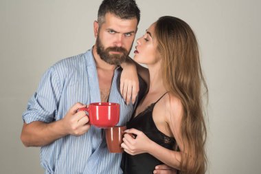 Mükemmel sabah kahve ile.