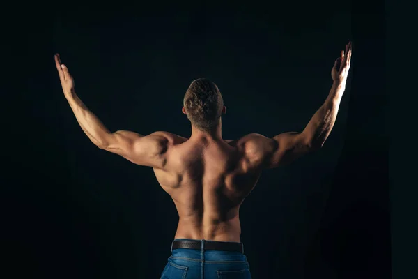 Симетрія, мускулатуру концепції — стокове фото