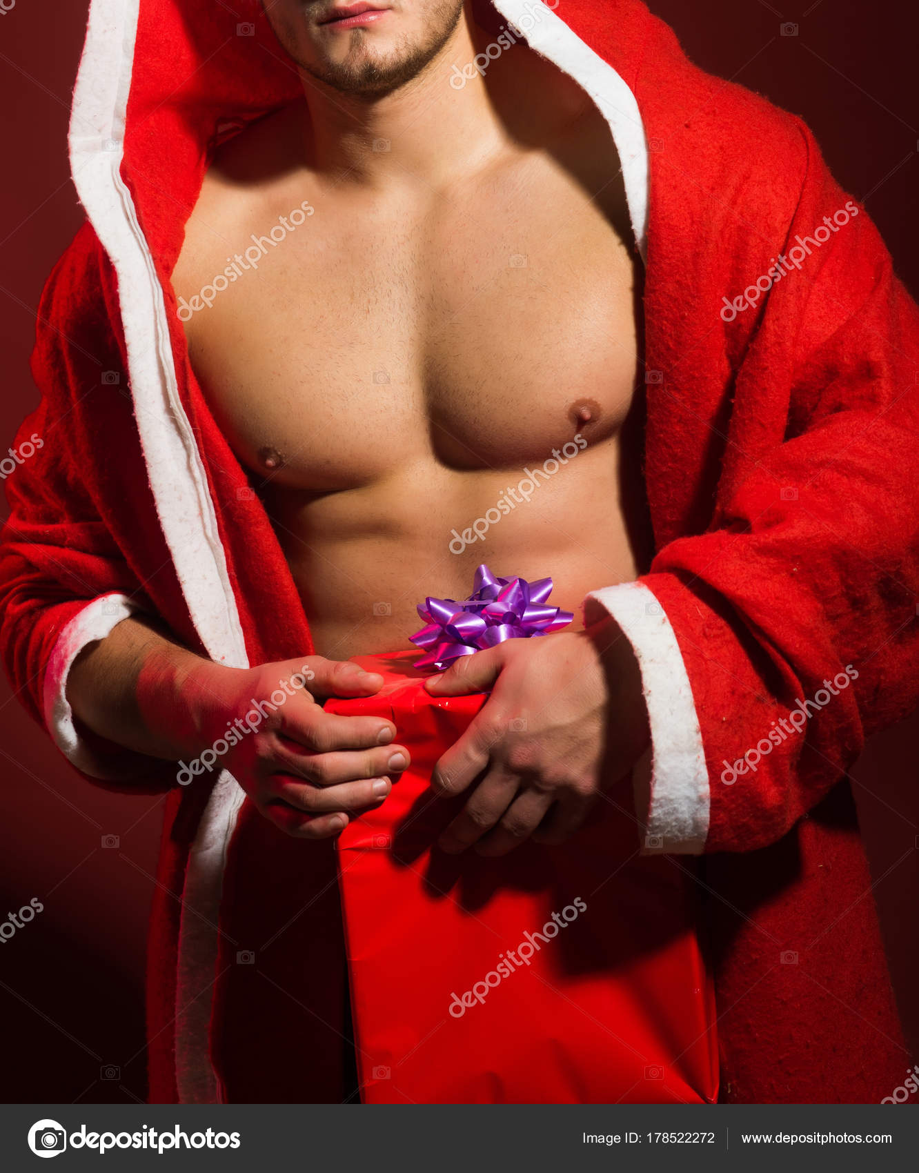 New Year Strip Gift Adult Christmas Party Sex Games Call Stock Photo by ©Tverdohlib 178522272