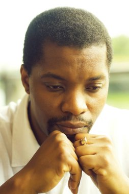 Afrika Amerrican yakışıklı