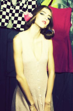 Örme kumaş kadında