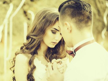 şehvetli Düğün çifti