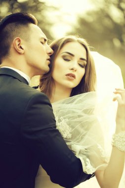 şehvetli Düğün çifti