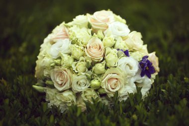 Düğün buketi açık