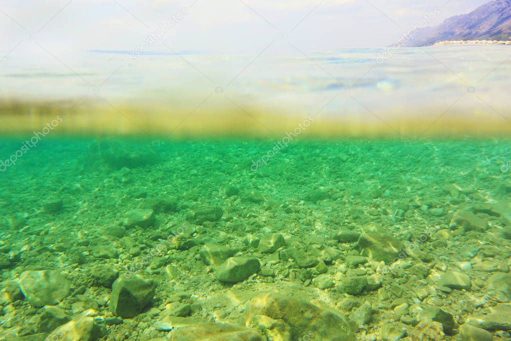 underwater natural background