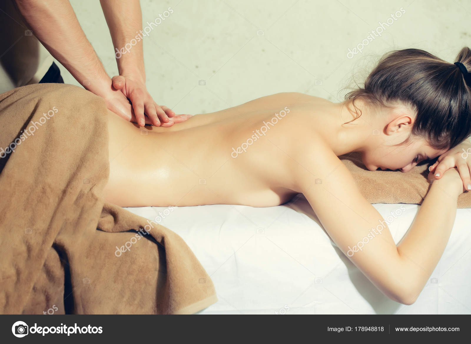 Sexy hot massage