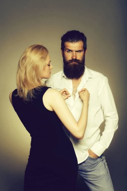 Stüdyoda genç bir çift