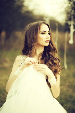 Şehvetli çekici gelin