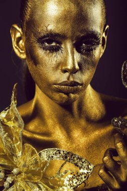 seksi güzel altın kadın