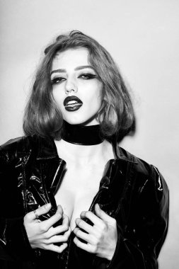 Makyaj güzel kadın