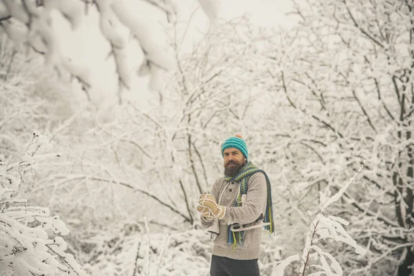 Deportes de invierno y descanso, Navidad . — Foto de Stock