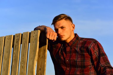 marangoz veya woodworker Sunrise.