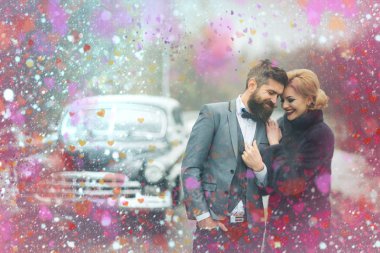 muhteşem seksi kadın sevgilisi ile Sevgililer günü kutlamak