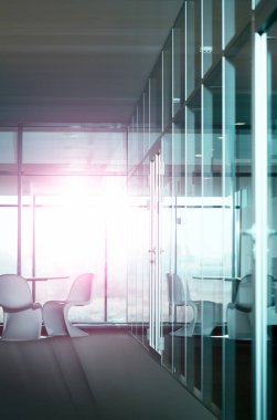 iş günü sonunda yok insanlarla iş ofis