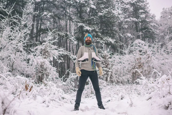 Kış spor ve dinlenme, Noel. — Stok fotoğraf