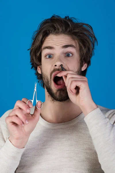 Soltero con cabello sin peinar . —  Fotos de Stock