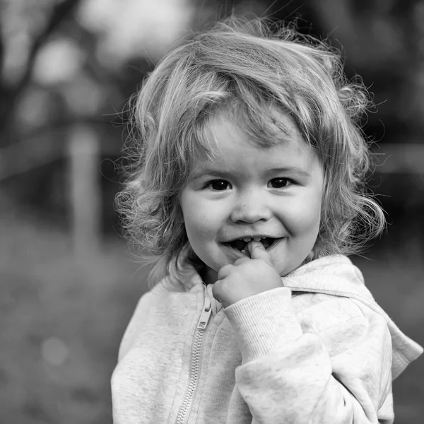 Portrait of cute baby boy — Stock Photo, Image