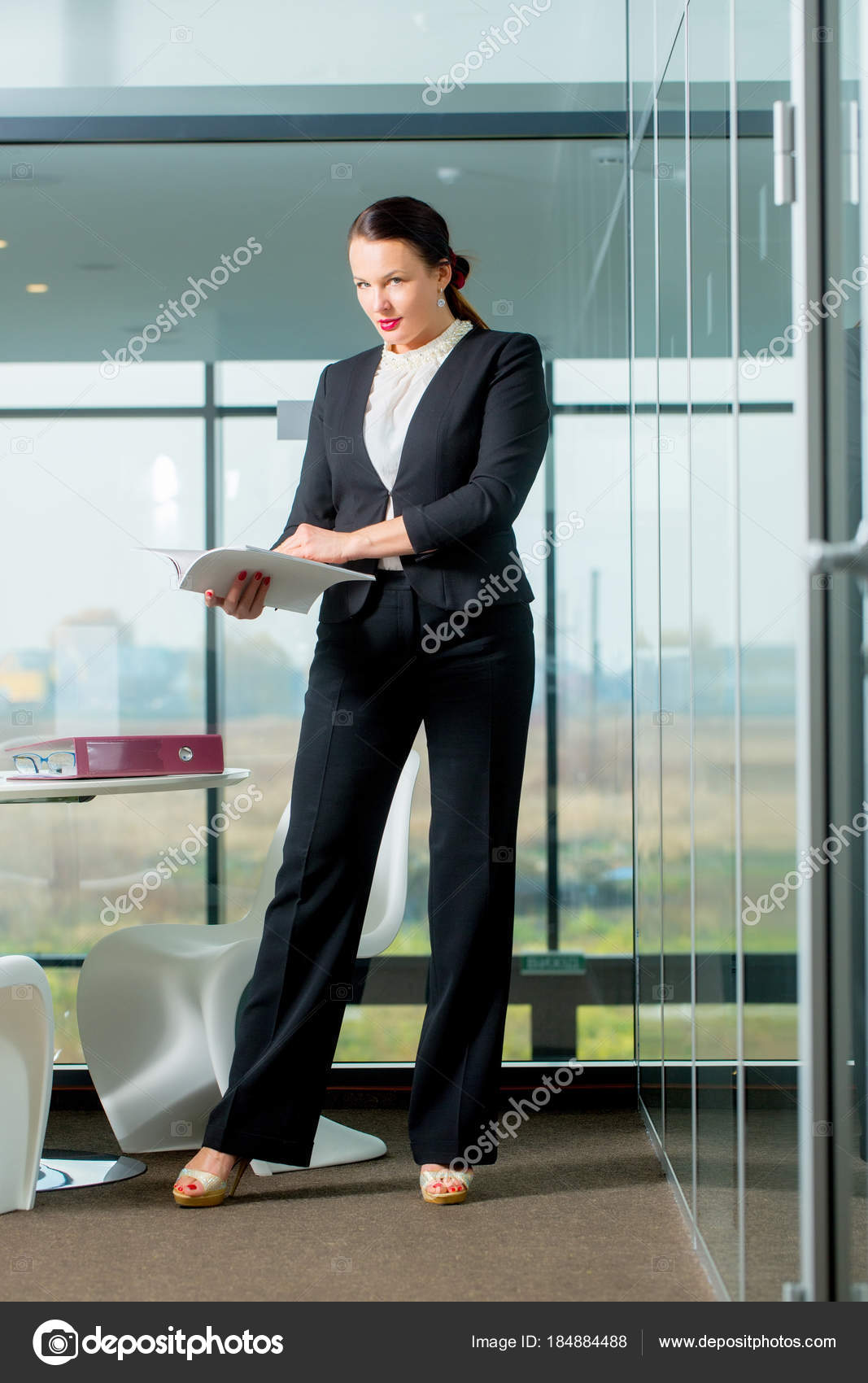 Formal Wear Modern Office Attire For Ladies Woman In Formal Outfit