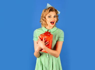 Mutlu tatil, kutlama, vintage parti.