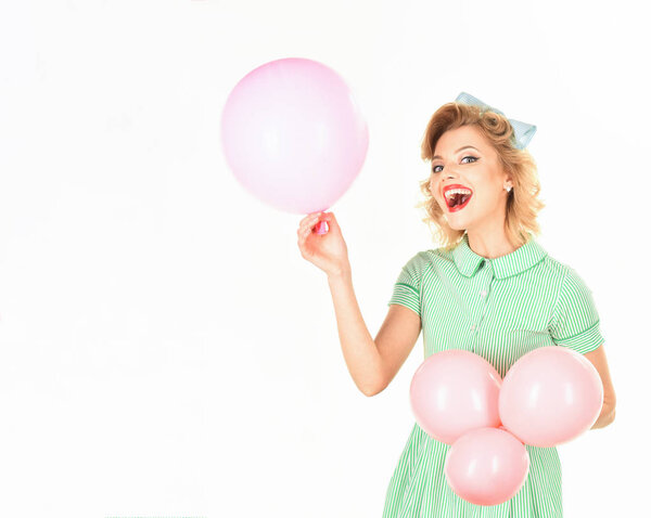 Pin up with Balloons