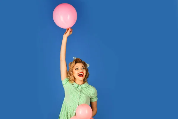 Cumpleaños, vendimia, pinup, celebración . — Foto de Stock