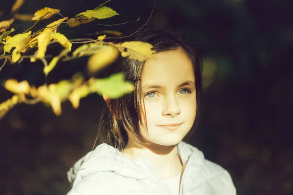 Schöne Schule im Alter von Mädchen — Stockfoto