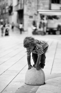 Semisphere baba erkek bebek