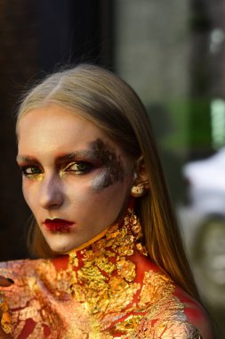 Cadılar Bayramı makyaj, Sima