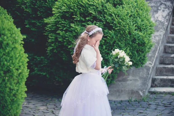 Bride girl, bridesmaid and wedding ceremony.