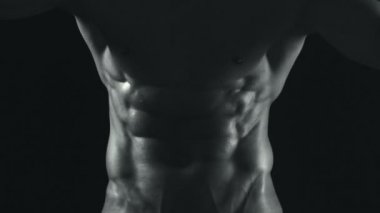 Atletik beyaz vücut geliştiricisi. Güzel adam vücut. Adale adam gövde. Erkek vücut uygun. Fitness Eğitmeni. Vücut geliştiricisi. Güreşçi. Güçlü bir adam.