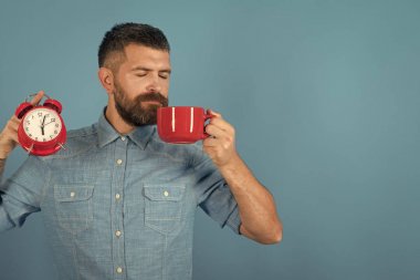 hipster süt Kupası, zaman, kopya alanı ile