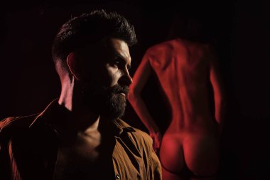 Gece seksi çift ön sevişme