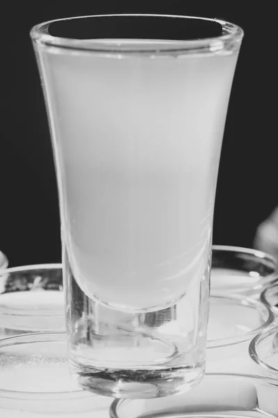 Blå vit cocktail — Stockfoto