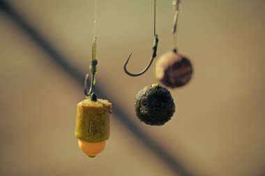 Hook, yemler balık için yüzen balık tutma yemler, portre,