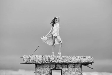 Bunker üzerinde çok şirin