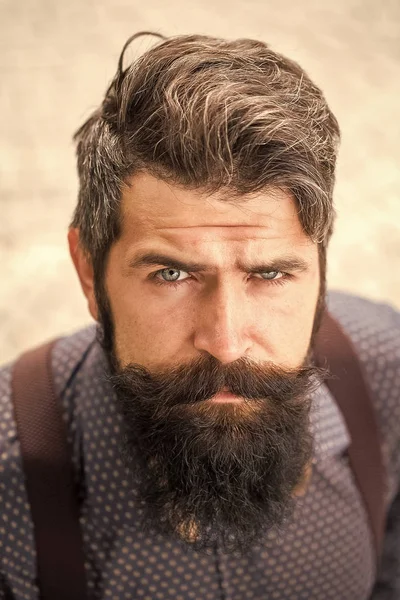 Retrato de homem com barba — Fotografia de Stock