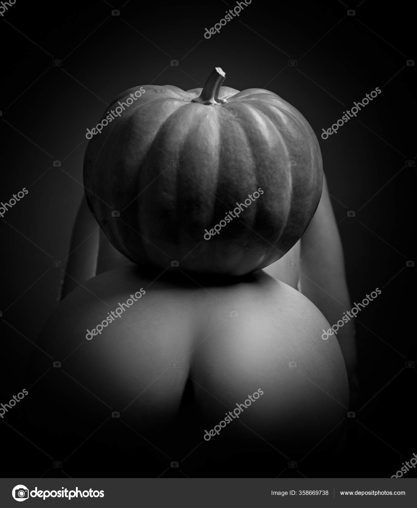 Female with sexy ass posing. Pose for sex and kamasutra concept. Love position sensual woman. Anal sex and female orgasm. Sale on sex shop. Sexual costume picture