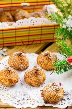 Hindistan cevizi acıbadem kurabiyesi kurabiye 