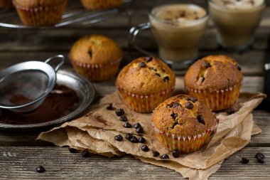 Kahveyle çikolata kek