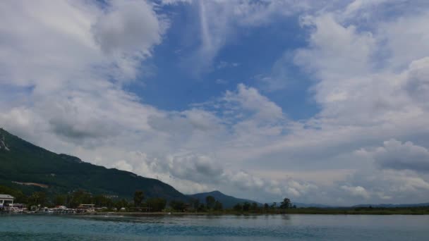 Teilansicht Der Akyaka Küste Golf Von Gokova Mugla Türkei Einem — Stockvideo