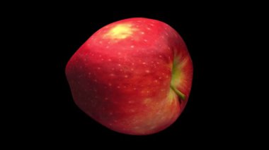 siyah arka plan üzerinde dönen bir 