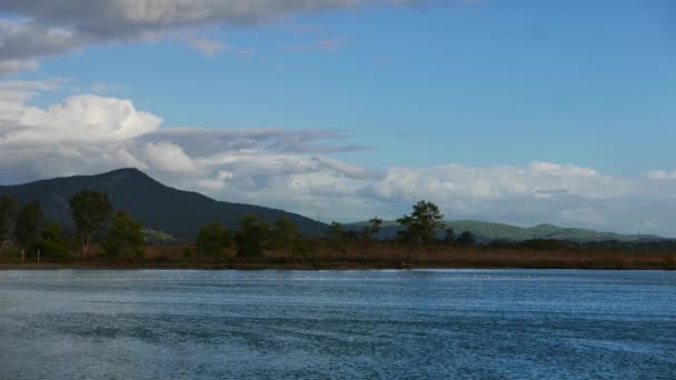 Vue Depuis Rivage Akyaka Golfe Gokova Mer Égée Par Une — Video