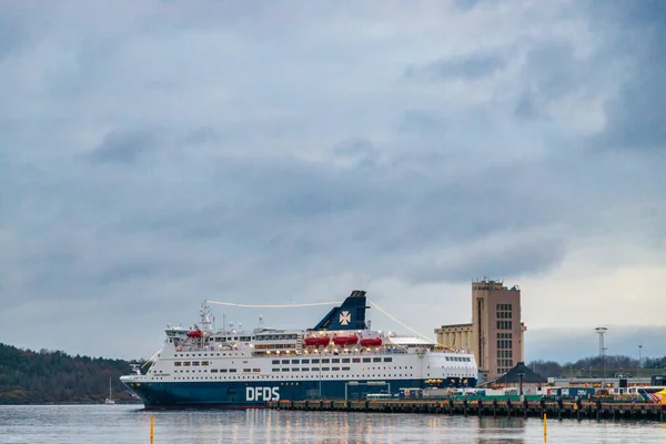 Oslo Noruega Circa 2020 Ferry Ropax Crown Seaways Opera Rota — Fotografia de Stock