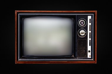 Eski televition siyah