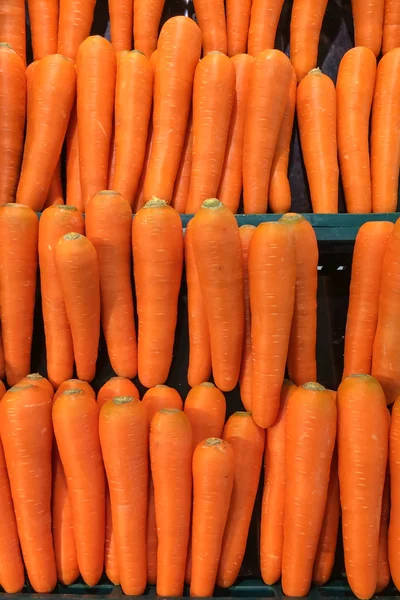 Carottes fraîches fond — Photo