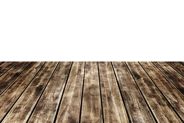 Old wood texture isolated on white background. — Stock Photo, Image
