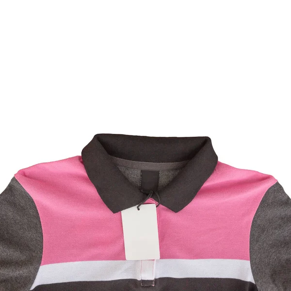 Boş beyaz etiket veya forması iliştirilmiş etiketi