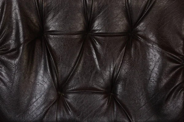 Sofá textura de couro e fundo . — Fotografia de Stock