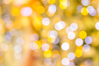 Renkli ışık çemberleri soyut arkaplan