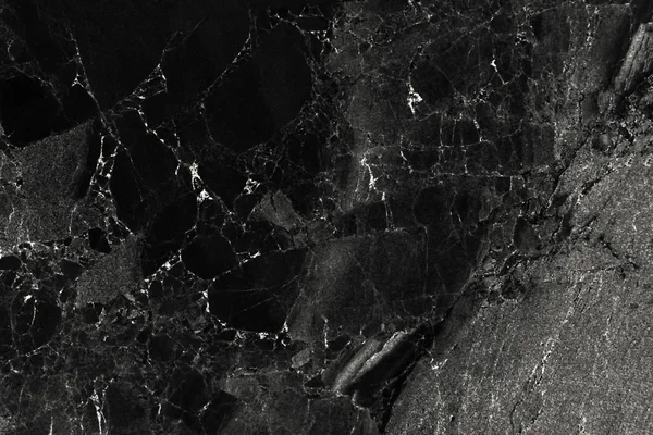 Il lusso di texture in marmo nero e sfondo . — Foto Stock